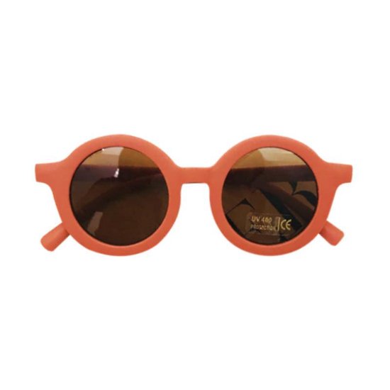 Kinder Zonnebril | Mat Oranje | Vintage | UV400 | Fashion Favorite van Kinder