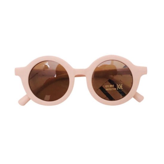 Kinder Zonnebril | Mat Roze | Vintage | UV400 | Fashion Favorite van Kinder