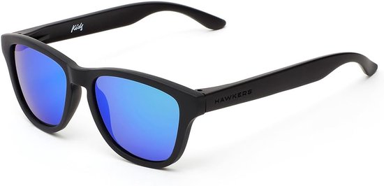 Kinder Zonnebril - Unisex Bril - Buitenactiviteiten - 100% UV Bescherming - 124mm Breed - Zwart