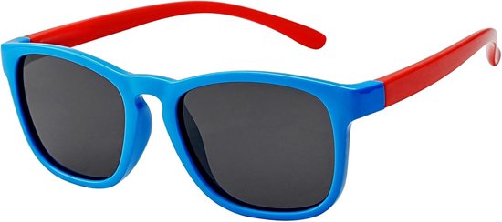 Kinder Zonnebril - Zonnebril Kinderen - Oogbescherming Buiten - Flexibel Rubber Materiaal - 49mm Lens Breedte