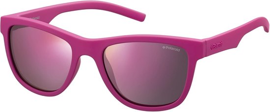 Kinder Zonnebril - Zonnebril Meisjes - Bescherming Ogen - Gepolariseerde Glazen - 47mm Lens - Donker Roze