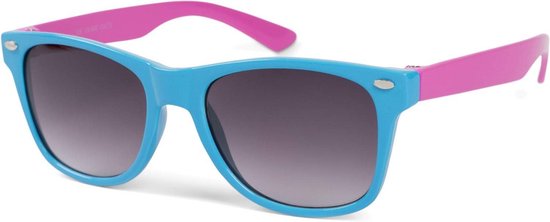 Kinderen Nerd Zonnebril Retro UV400 Cat.3 - Rond Montuur voor Jongens en Meisjes van Merkloos