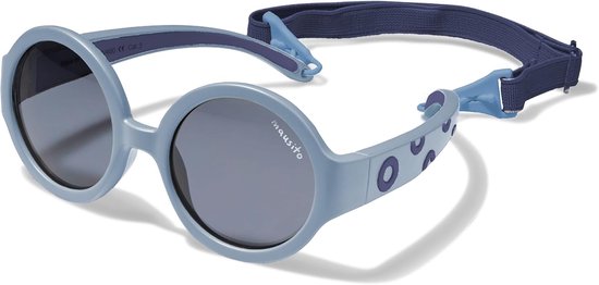 Kinderm zonnebril Meisjes en Jongens 6-24 maanden - 100% UV-bescherming - Flexibel met Band