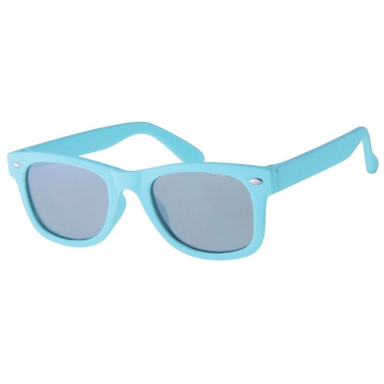 Kinderzonnebril 0 - 4 jaar Beau Blue + GRATIS Blauw Gekleurde Hoes! Jongens Meisjes Bril Kinderbril van Kinder