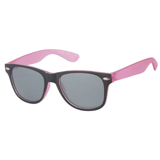 Kinderzonnebril 5 - 8 jaar Pink and Black Jongens & Meisjes Hippe Kids Bril Kinderbril Zonnebril van Kinder
