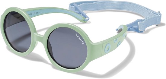 Kinderzonnebril - Baby bril - Bescherming tegen zon - 100% UV bescherming - 6-24 maanden - Mint