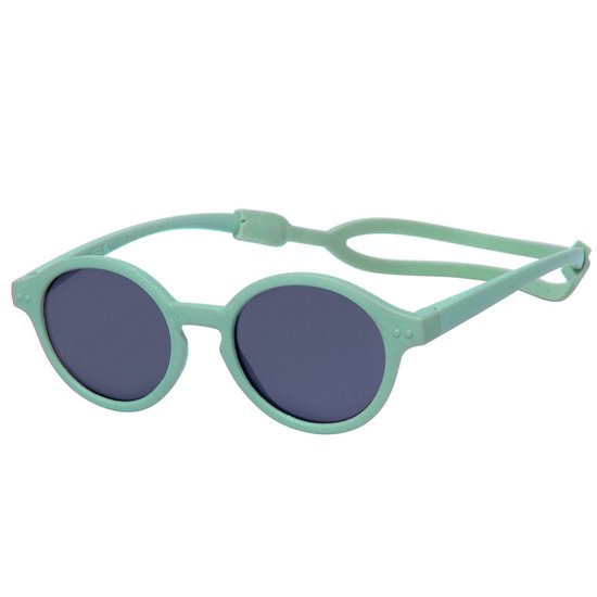 Kinderzonnebril Lichtgroen/Sage green met hoofdband 10mnd-4jr - 100% UV cat 3 van Kinder