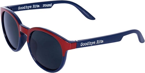 Kinderzonnebril Rond Model Polycarbonaat Zwarte TAC Lenzen UV Bescherming van Merkloos