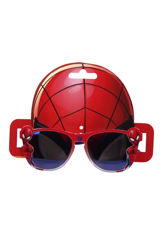 Kinderzonnebril Spiderman Rood van Merkloos