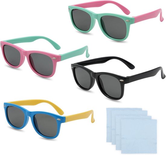Kindvriendelijke Zonnebril voor Jongens en Meisjes van Merkloos