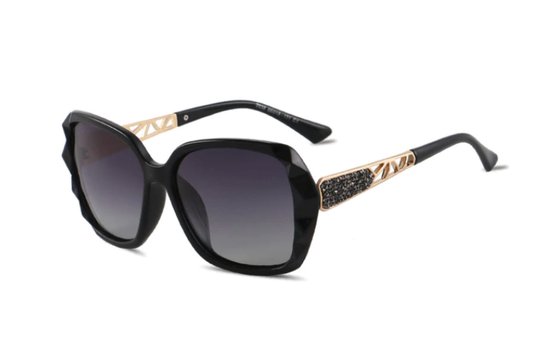 Kingseven Butterfly Zonnebril - UV400 - Gepolariseerd - Zwart - Purplestar - Z6000 van Kingseven