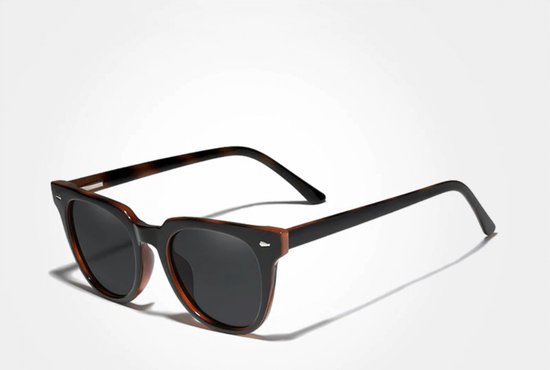 Kingseven Cat eye Zonnebril - UV400 - Gepolariseerd - Bruin - Blackstar - Z7094 van Kingseven