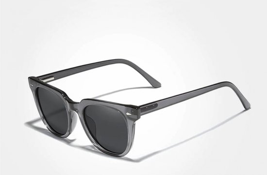 Kingseven Cat eye Zonnebril - UV400 - Gepolariseerd - Transparant - Blackstar - Z7094 van Kingseven