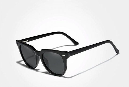 Kingseven Cat eye Zonnebril - UV400 - Gepolariseerd - Zwart - Blackstar - Z7094 van Kingseven