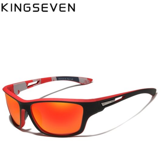 KingSeven Oranje - Sports met UV400 en polarisatie filter - Z205 van Kingseven