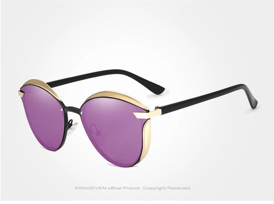 KingSeven Purplestar - Cat-Eye met UV400 en polarisatie filter - Z176 van Kingseven