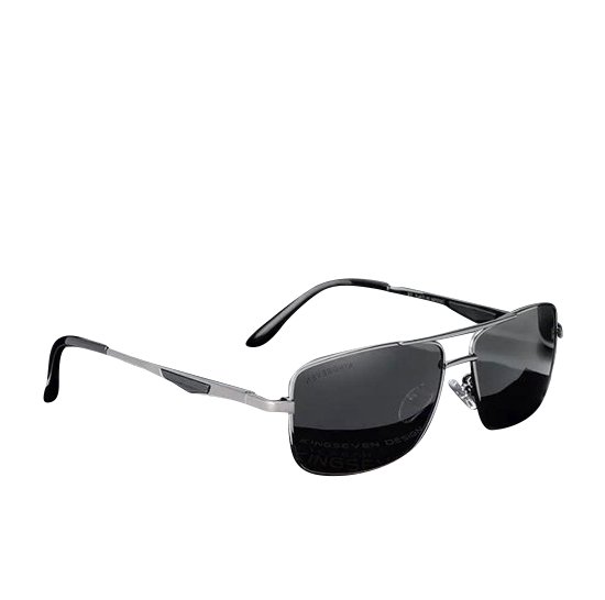 Kingseven Zonnebril Heren - 2021 - Gepolariseerde glazen - Zwart - Grijs - Sunglasses van Kingseven