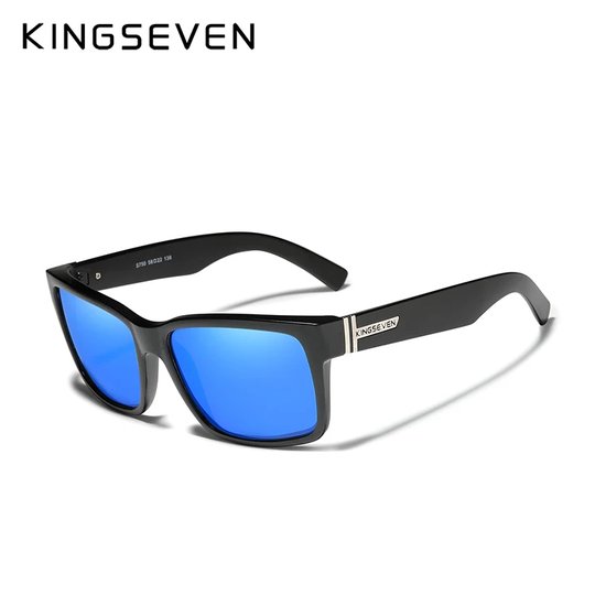 Kingseven zonnebril - UV400 - Gepolariseerd - Zwart - Bleustar - Z1901 van Kingseven
