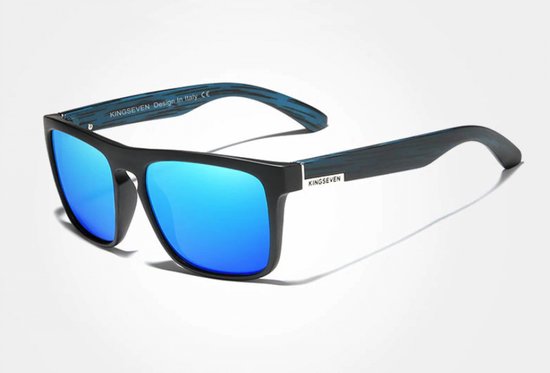 Kingseven zonnebril - UV400 - Gepolariseerd - Zwart - Bluestar - Z751 van Kingseven