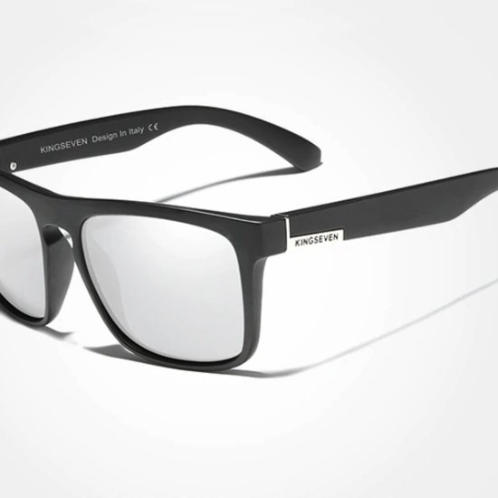 Kingseven zonnebril - UV400 - Gepolariseerd - Zwart - Greystar - Z751 van Kingseven