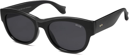 Klassieke gepolariseerde vierkante zonnebril dames heren retro designer zonnebril SJ2503