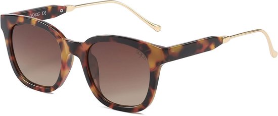 Klassieke Vierkante Gepolariseerde Zonnebril Unisex UV400 Spiegelglazen SJ2050