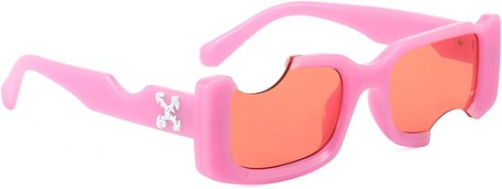 Kleine Frame Rechthoek Designer Zonnebril - Zomer Hip Hop Gepersonaliseerde Shades Voor Mannen Vrouwen van Merkloos