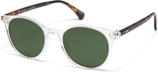 Kleine Ronde Gepolariseerde Zonnebril voor Dames en Heren - Vintage Stijl - UV400 Lens