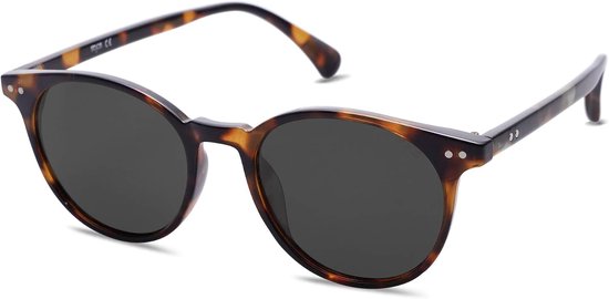 Kleine Ronde Klassieke Gepolariseerde Zonnebril voor Vrouwen Mannen Vintage Stijl UV400 Lens May SJ2113