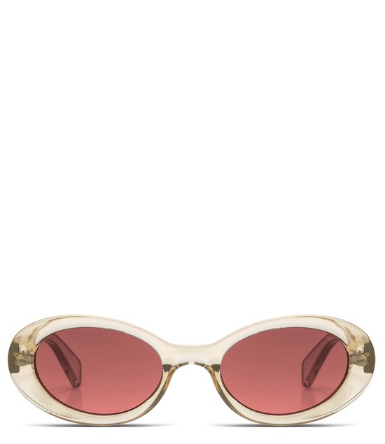 Komono Ana Sands Blush Zonnebril - S6417 Transparant van Komono