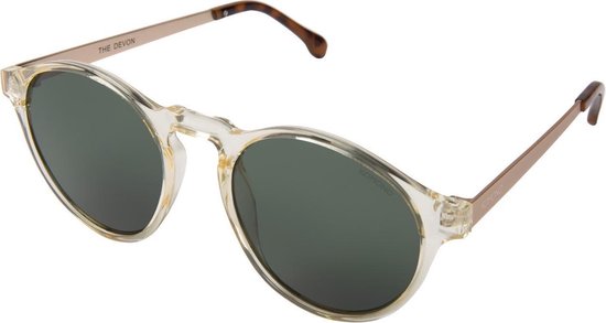 Komono Devon Metal Prosecco S3212 Unisex Zonnebril - Groen van Komono