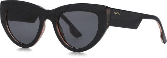KOMONO Kim Zonnebrillen Dames - Zwart - Maat ONESIZE van Komono