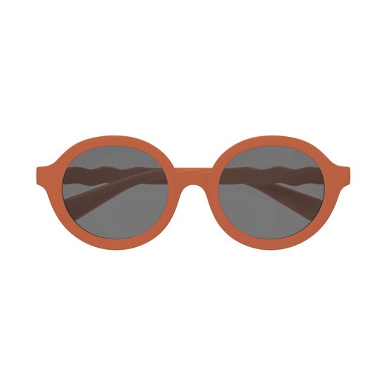 KOMONO Kinder Zonnebril Lou 3-5 Jaar Brick van Komono