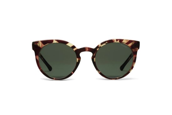 Komono S2002 Lulu Crystal Giraffe Dames Zonnebril - Bruin van Komono