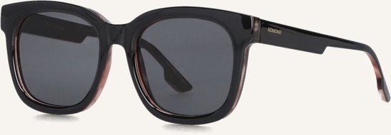 KOMONO Sienna Zonnebrillen Dames - Zwart - Maat ONESIZE van Merkloos