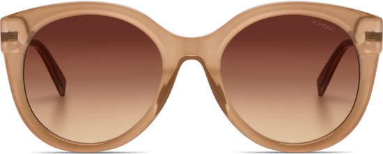 Komono Zonnebril Ellis Metal Sahara White Gold S542 Bruin - Dames van Komono