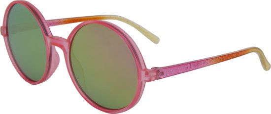 Kool-KidZ Kinder Zonnebril Rond Roze van KOO