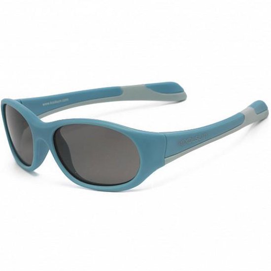 KOOLSUN - Fit - Kinder Zonnebril - Cendre Blue Grey - 3-6 jaar