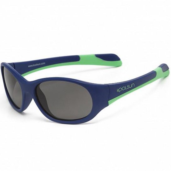 KOOLSUN - Fit - Kinder Zonnebril - Navy Spring Bud - 1-3 jaar