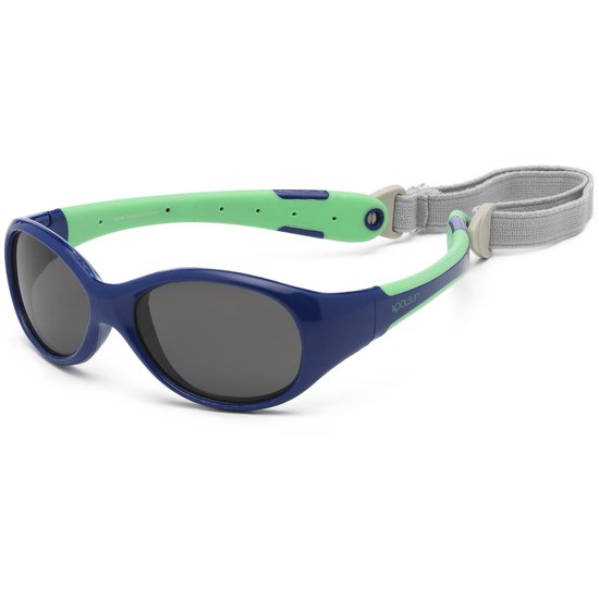 KOOLSUN - Flex - Kinder Zonnebril - Navy Groen - 3-6 jaar - UV400 Categorie 3