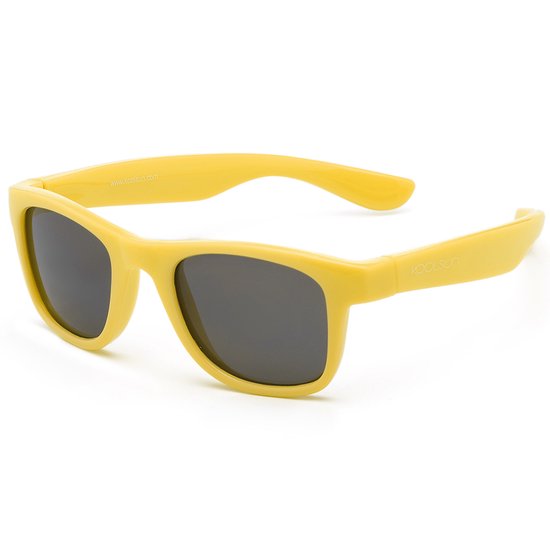 KOOLSUN - Wave - Kinder zonnebril - Empire Geel - 1-5 jaar - UV400 - Categorie 3
