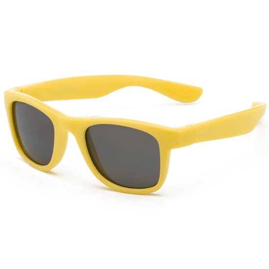 KOOLSUN - Wave - Kinder zonnebril - Empire Geel - 3-10 jaar - UV400 - Categorie 3