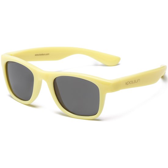 KOOLSUN - Wave - Kinder zonnebril - Mellow Geel - 1-5 jaar - UV400 - Categorie 3