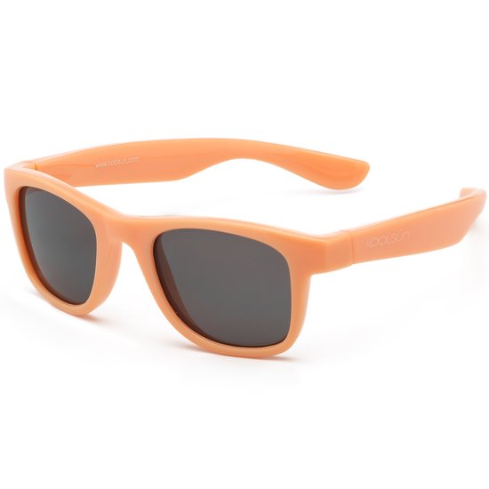 KOOLSUN - Wave - Kinder zonnebril - Papaya - 3-10 jaar - UV400 - Categorie 3