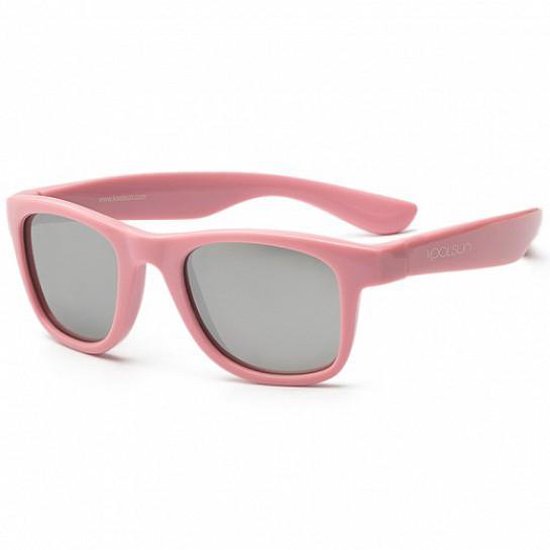 KOOLSUN - Wave - Kinder zonnebril - Roze Sachet - 3-10 jaar - UV400 - Categorie 3