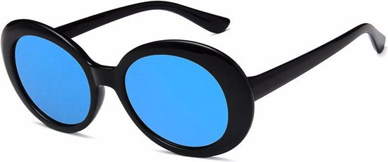 Kurt Cobain Zonnebril Blauw Spiegel van Sojos