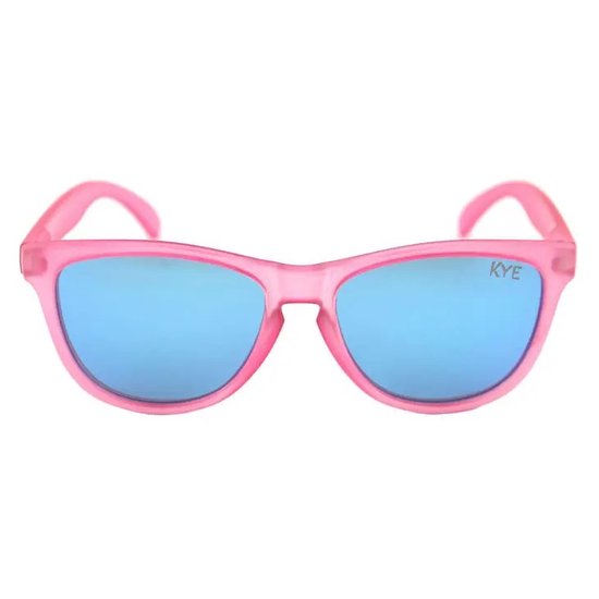 Kye Shades - Pink Flamingo - kinder zonnebrillen meisjes - vanaf 3-7 jaar - coole zonnebril kind -roze zonnebril kind - UV bescherming - zonnebril stoer - vintage - hip - stoer - design van Merkloos