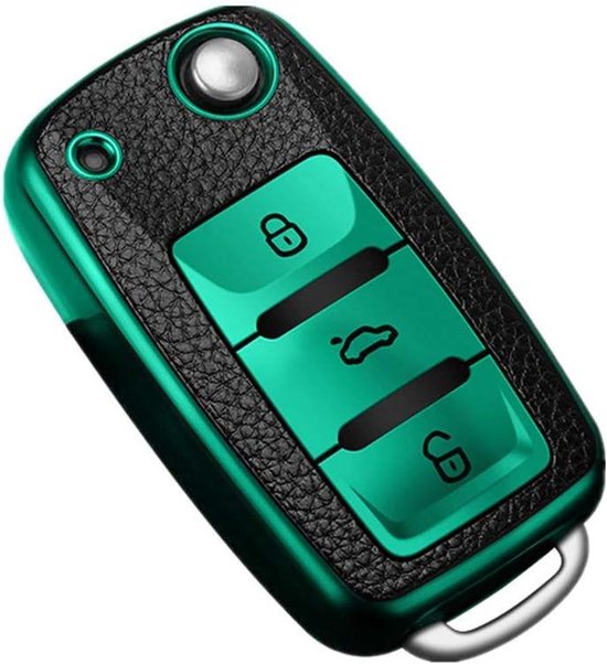 l Cover Case voor Volkswagen Bora Kever Tiguan Polo - Groen van Merkloos