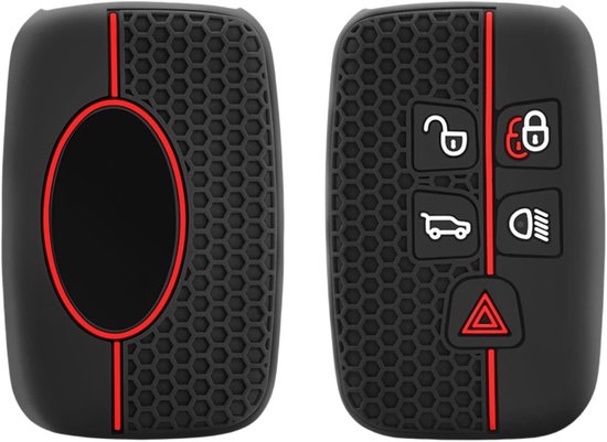 l hoesje Compatibel met Land Rover - Range Rover - Jaguar - 5 Knoppen van Merkloos