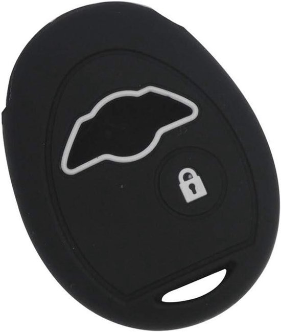 l hoesje voor Mini Cooper S R50 R53 - - 1 knop - Zwart van Merkloos